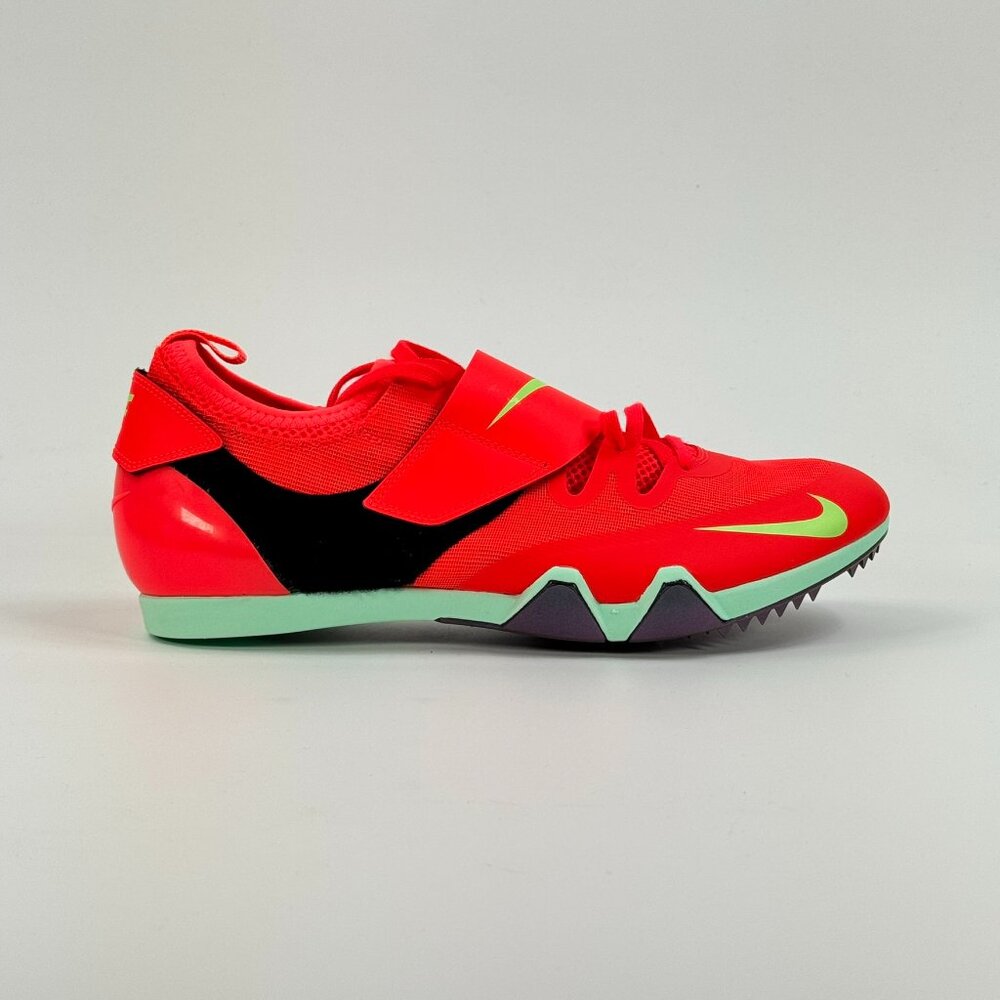 Nike Zoom Pole Vault Elite 'Bright Crimson Lime Blast' FZ9649-600 Track size 9.5